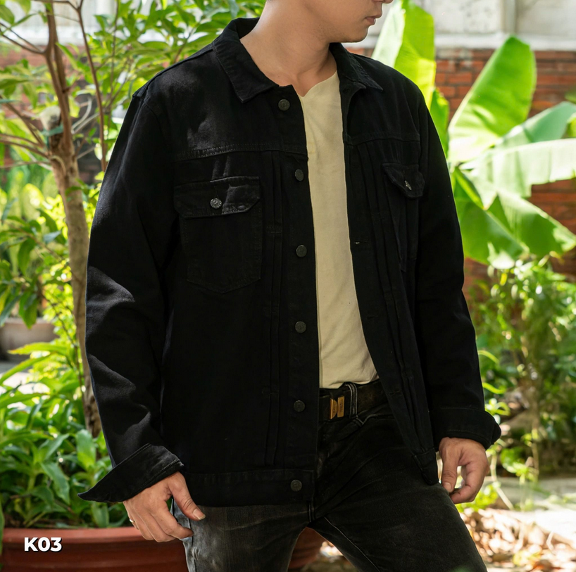 Áo Khoác Jeans Nam K03